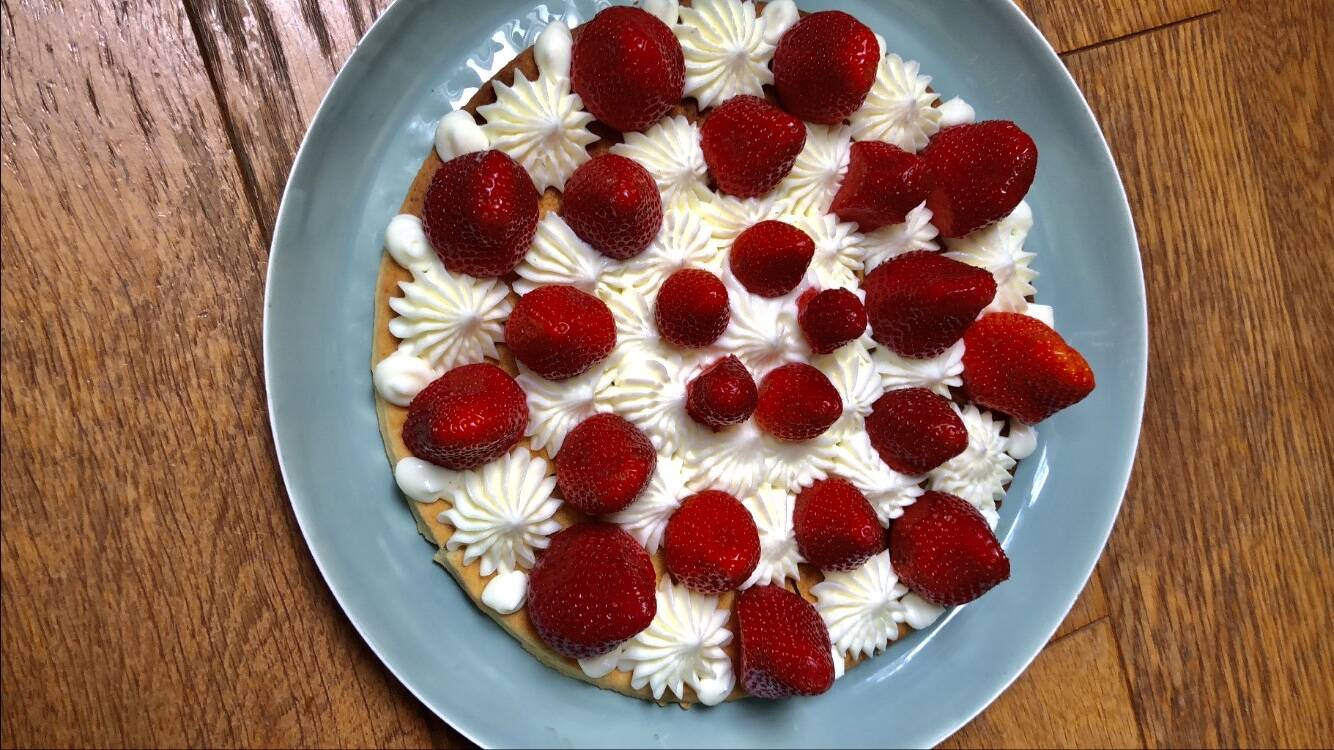 On a cuisiné pour vous #46 : Tarte aux fraises ULTRA RAPIDE